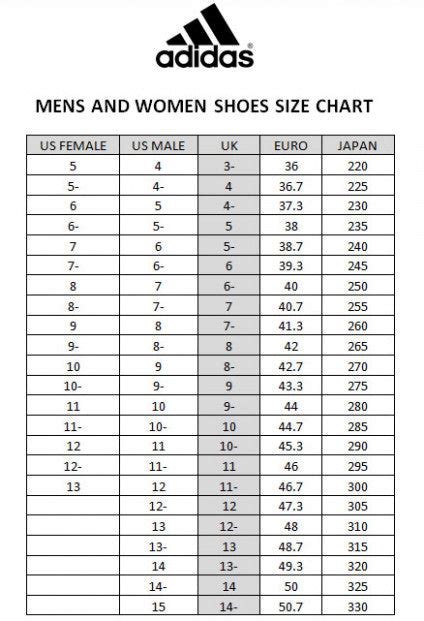 size chart sepatu adidas|adidas size chart shoes women's.